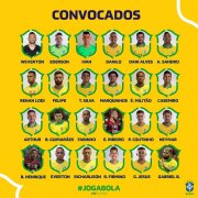 巴西国家队新一期大名单：内马尔领衔 阿利松伤